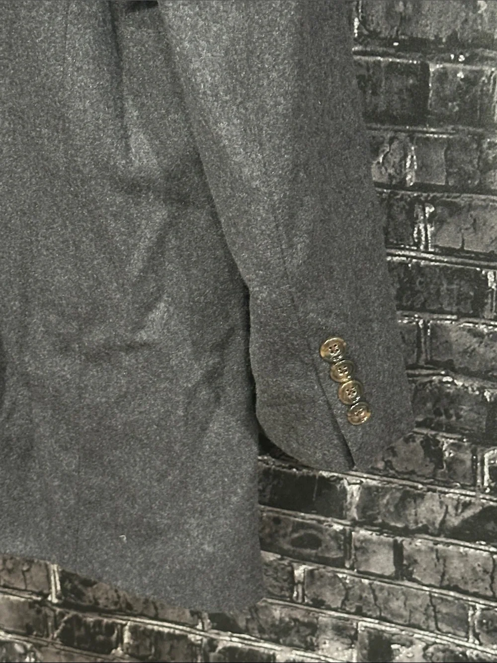Joseph & Lyman Charcoal Grey 100% Cashmere Blazer Coat!